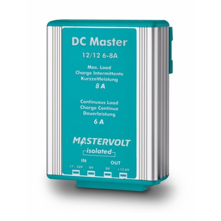 Convertitore DC Master 12/12V 6A ISOLATI