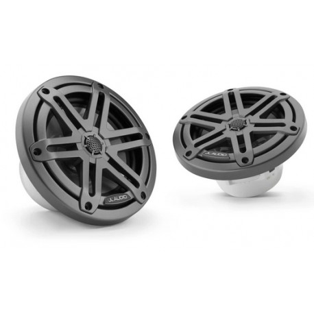 JL Audio M3-650X-S-Gm coassiali nautici 165mm con griglie sportive finitura titanio