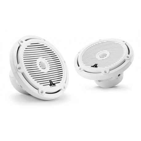 JL Audio M3-770X-C-Gw altoparlanti coassiali marini 20cm (70 Watt, 4 Ohm) con griglie classiche bianco lucido