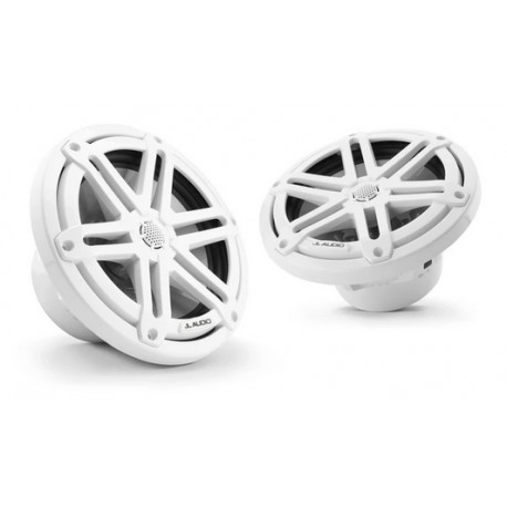 JL Audio M3-770X-S-Gw altoparlanti coassiali marini 20cm (70 Watt, 4 Ohm) con griglie sportive bianco lucido