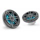 JL Audio M3-650X-S-Gm-i coassiali 165mm con griglia sportiva antracite e illuminazione LED