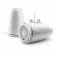 JL Audio M3-770ETXv3-Gw-C-Gw altoparlanti coassiali a torre da 7,7 pollici finitura bianco lucido