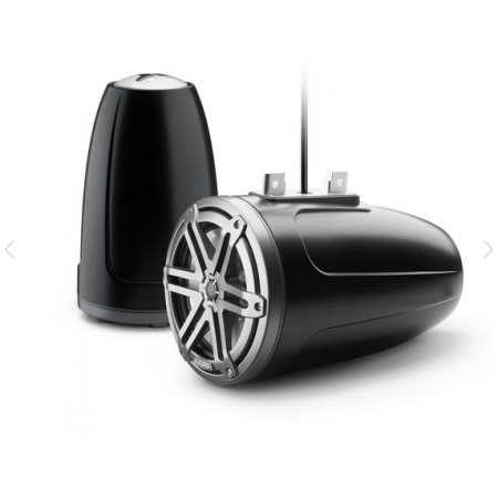 JL Audio M3-770ETXv3-Sb-S-Gm altoparlanti coassiali a torre da 7,7 pollici - griglia sportiva finitura grigio metalizzato