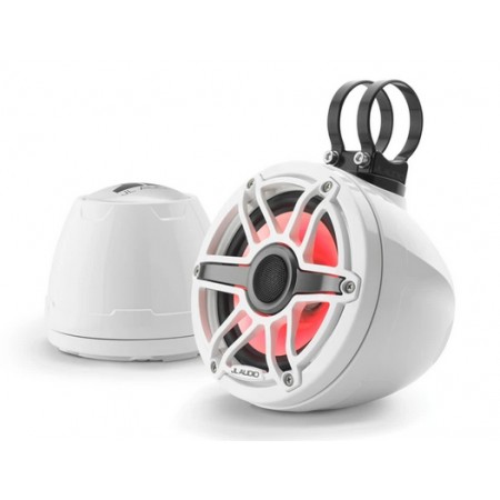 JL Audio M6-650VEX-Gw-S-GwGw-i coassiali nautici 165mm in box sigillati con illuminazione LED RGB griglia sportiva bianco lucido