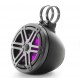 JL Audio M3-650VEX altoparlanti coassiali da 165mm (6,5'') con LED, box nero e griglia sportiva grigio metallizzato