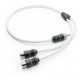 JL Audio XMD-WHTAICY-1M2F adattatore Y con 1 RCA maschio e 2 RCA femmina