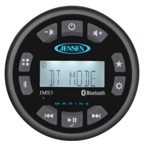 Jensen JMS3 Stereo Marino Waterproof