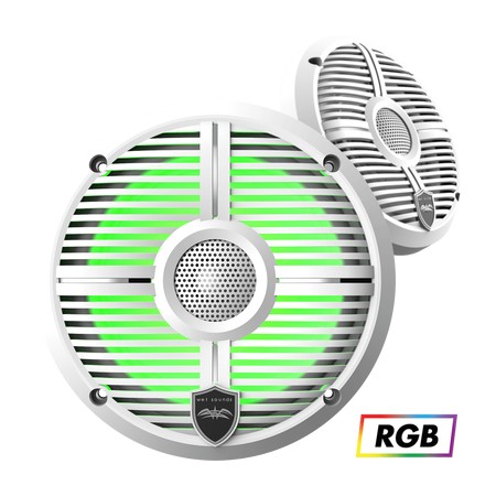 Wetsounds Recon 6 XW-W RGB Speakers da 6.5" Griglia Bianca Classica