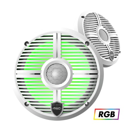 Wetsounds Recon 6 XW-W RGB Speakers da 6.5" Griglia Bianca Classica