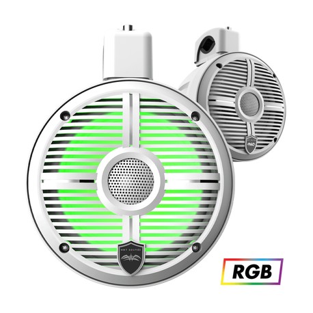 Wetsounds Recon 6 POD-W speakers da 6.5" con Griglia classica bianca