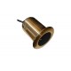 CPT-S- Trasduttore passante in bronzo con high chirp - tilt 0°