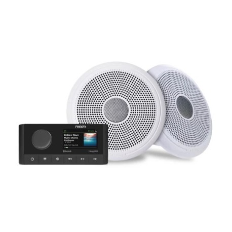 Kit stereo e altoparlanti Fusion® MS-RA210 e speaker XS Series 6,5" Classic bianche