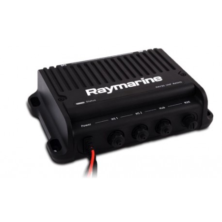 VHF Ray 91 Black box con ricevitore AIS integrato (cornetta, speaker passivo e cavo 40 cm)