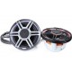 Fusion® Altoparlanti Serie APOLLO da 6,5" (AP-FL65SPG - 6.5” Coppia speaker LED grigio Sport - 16,5 cm)