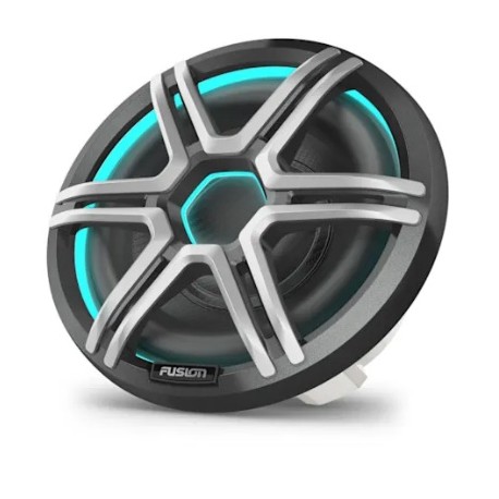 Fusion® Subwoofer Serie APOLLO da 10" (AP-SL10SPG - 10” Subwoofer LED grigio Sport)