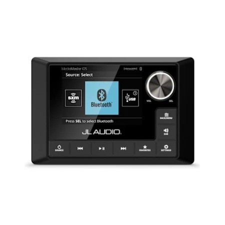 JL Audio MM-105, sorgente con display LCD a colori