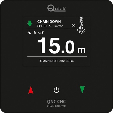 QNC CHC Display Salpa ancora Quick a colori touch
