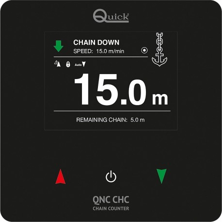QNC CHC Display Salpa ancora Quick a colori touch