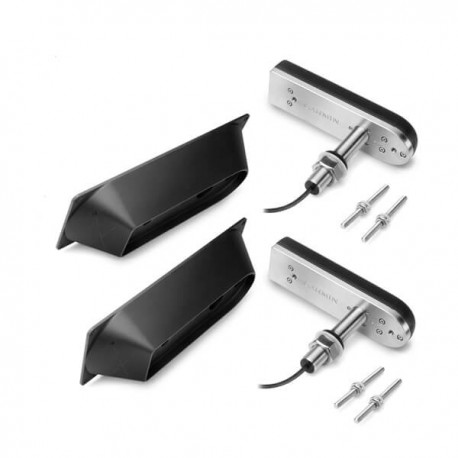 Trasduttori Passanti All in One GT50M-THP CHIRP: 80-160 kHz (300 W) CHIRP ClearVü/SideVü: 425-485, 790-850 kHz (500 W)