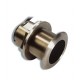 AIRMAR® B60 Depth / Temp. Bronzo basso profilo, TILT 12°,cavo 9 m (per carene da 4° - 14°) 50/200 kHz 600 W