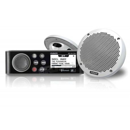 Fusion® MS-RA70NKT Bundle con Serie 70 e coppia altoparlanti EL v2